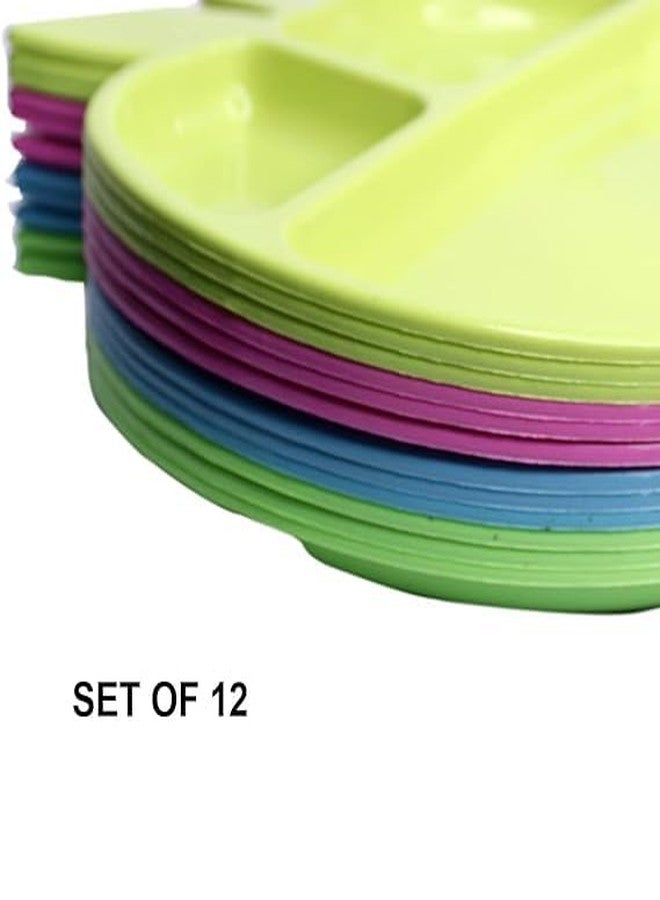 غلان مجموعة هدايا جلان نافراتري للأولاد والبنات في كانيا بوجان (مجموعة من 12 طبقًا و9 شالات) عبوة واحدة - Image 4